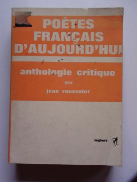 Poetes Francais d'aujourd'hui