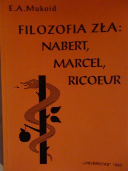 Filozofia zła: Nabert, Marcel, Ricoeur