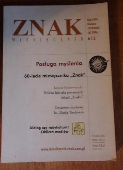 Bardel Michał (red.) - Miesięcznik Znak, nr 6 (613) 2006