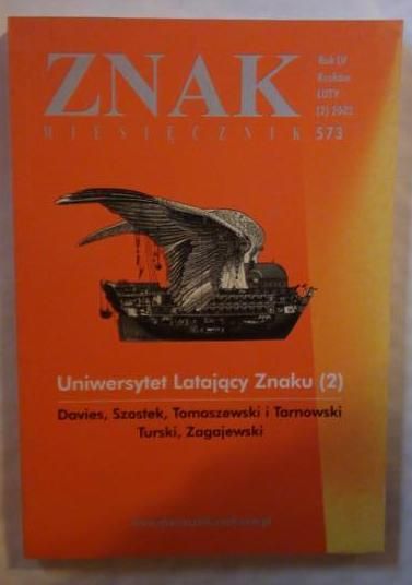 Miesięcznik Znak, nr 2 (573) 2003