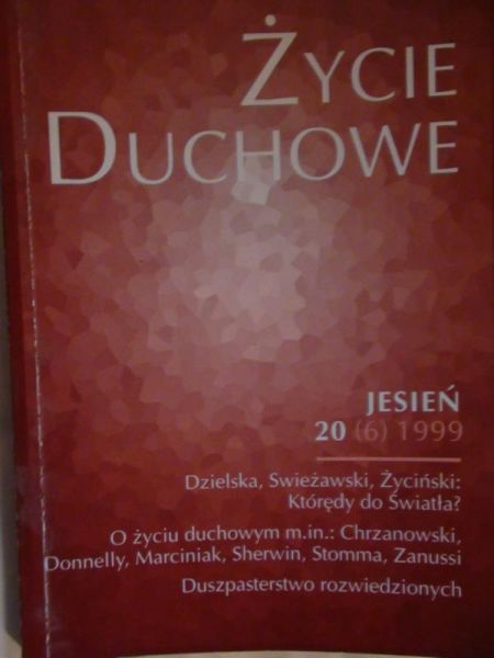 Życie Duchowe, Jesień 1999