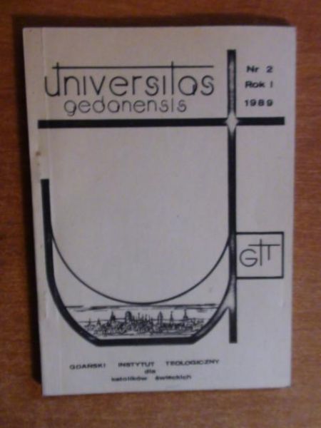 Universitas gedanensis Nr 2 Rok I 1989