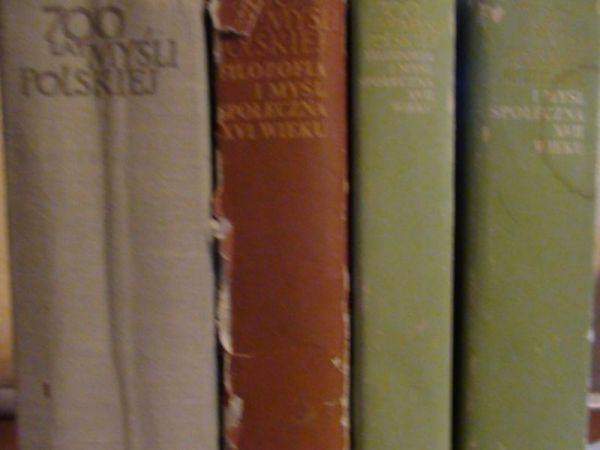 700 lat myśli polskiej - filozofia i myśl społeczna (komplet)