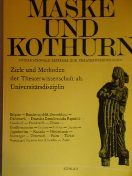 Firnberg Hertha - Maske und kothurn