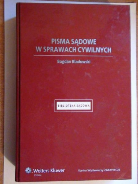 Pisma sądowe w sprawach cywilnych