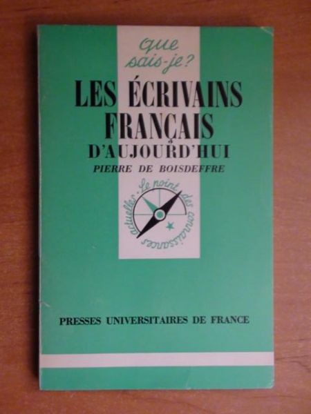Boisffre   - Les Ecrivains Francais