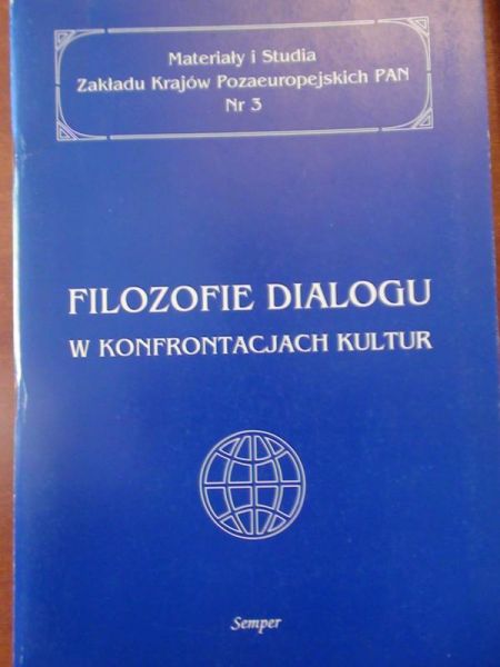 Filozofie dialogu w konfrontacjach kultur
