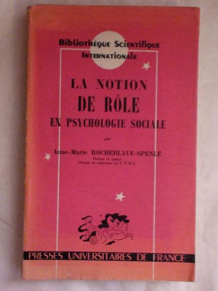 La notion de rôle en psychologie sociale