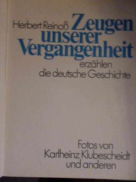 Zeugen unserer Vergangenheit