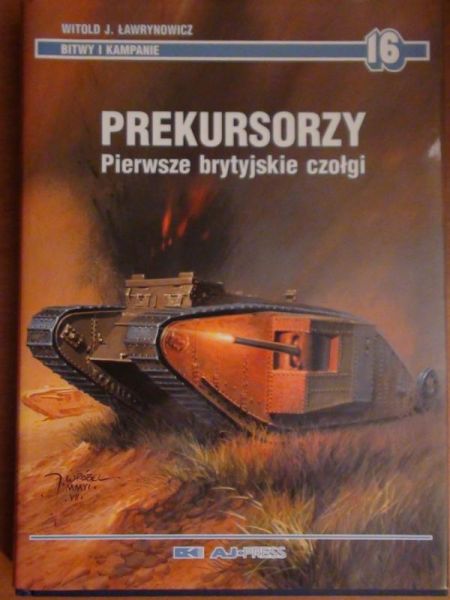 Prekursorzy. Pierwsze brytyjskie czołgi