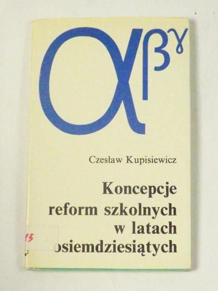 Koncepcje reform szkolnych w latach osiemdziesiątych