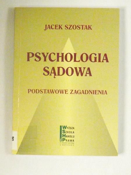 Psychologia sądowa