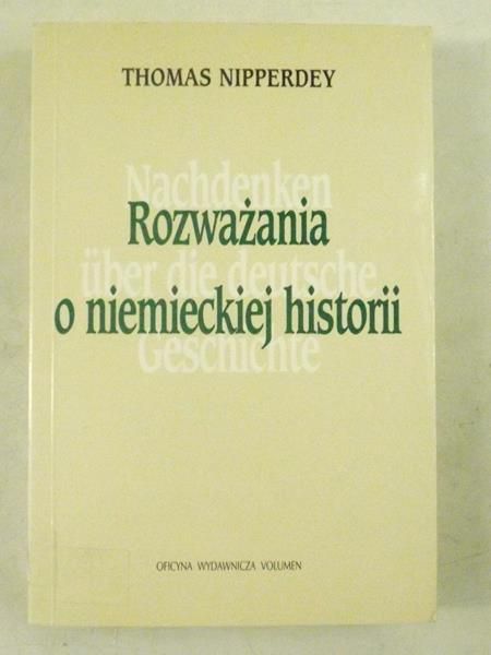 Rozważania o niemieckiej historii