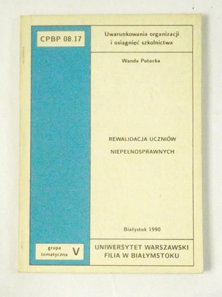 Rewalidacja uczniów niepełnosprawnych