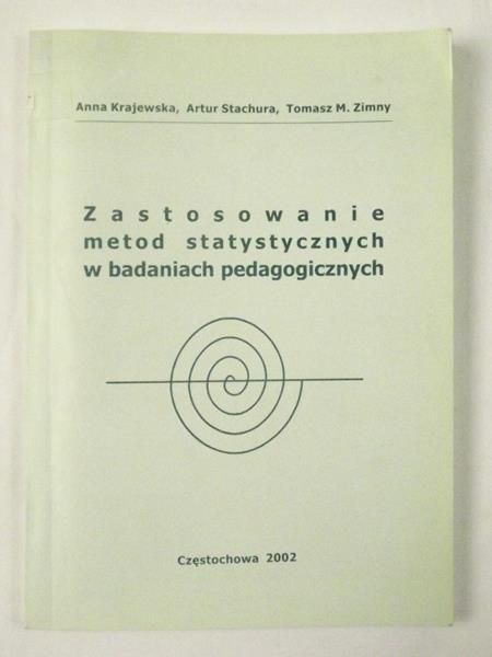 Zastosowanie metod statystycznych w badaniach pedagogicznych, autograf