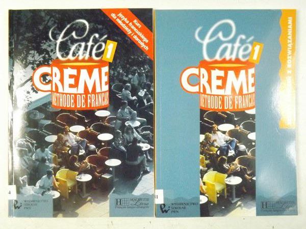 Cafe creme, methode de  Francais - Kurs języka francuskiego (podręcznik + ćwiczenia)