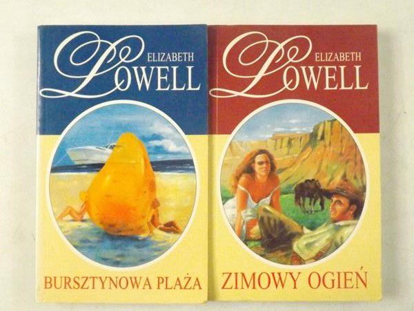 Lowell Elizabeth  - Zimowy ogień / Bursztynowa plaża