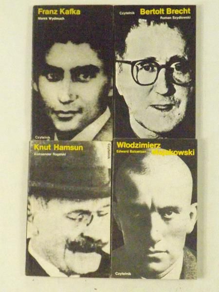 Bertolt Brecht  Włodzimierz Majkowski  Franz Kafka  Knut Hamsun
