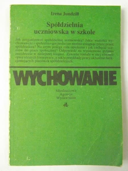 Jundziłł Irena - Spółdzielnia uczniowska w szkole