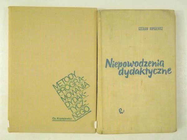 Niepowodzenia dydaktyczne / Metody programowania dydaktycznego