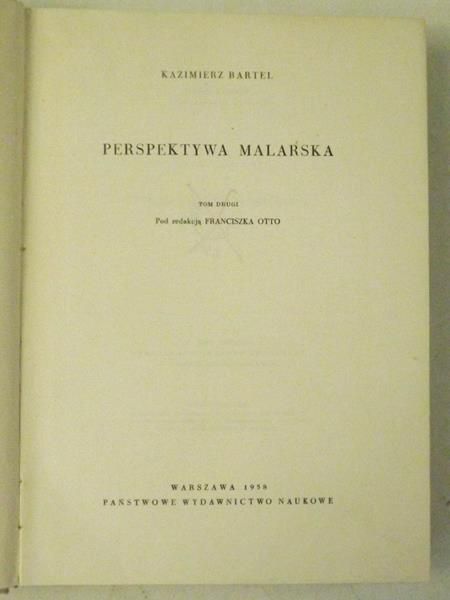 Bartel Kazimierz - Perspektywa malarska