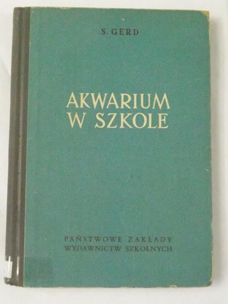Akwarium w szkole