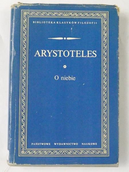 Arystoteles  - O niebie