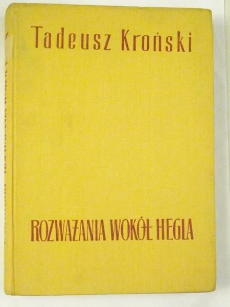 Rozważania wokół Hegla