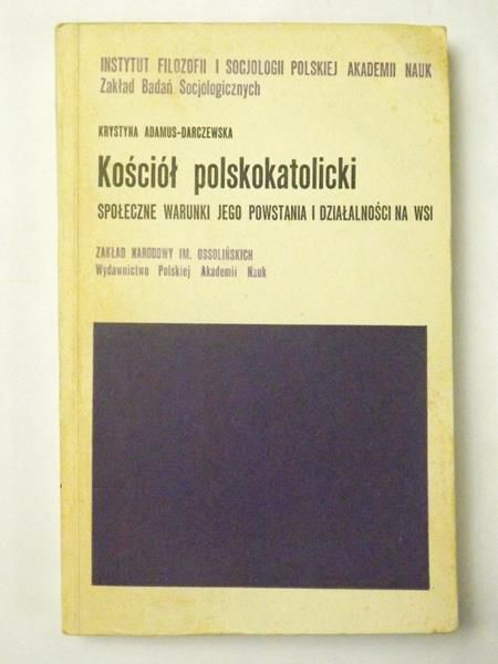 Adamus-Darczewska Krystyna - Kościół polskokatolicki