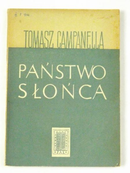 Campanella Tomasz - Państwo Słońca