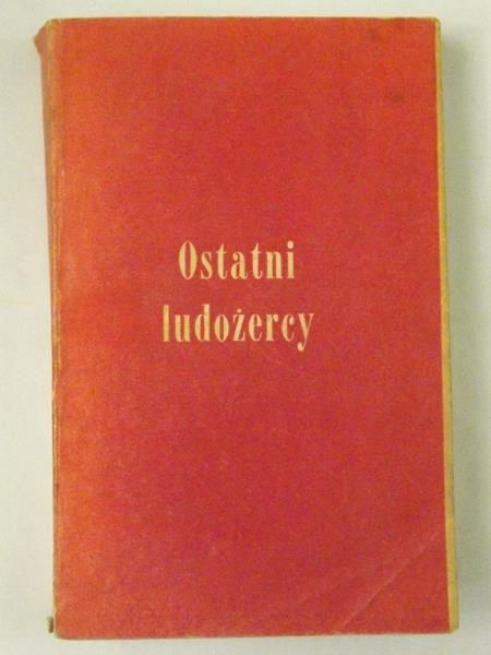 Bjerre Jens - Ostatni ludożercy