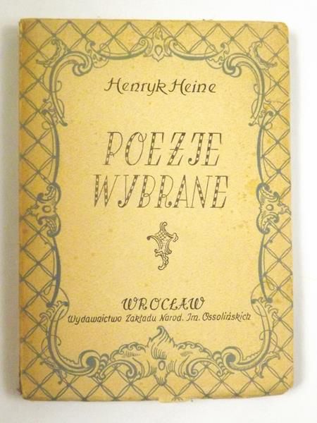 Poezje wybrane