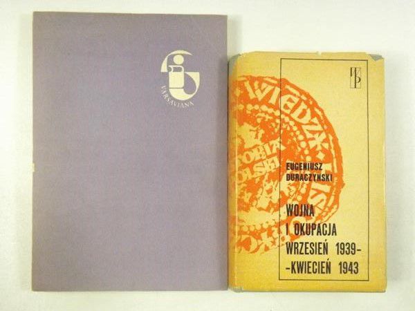 Dunin-Wąsowicz Krzysztof (red.) / Duraczyński Eugeniusz - Wojna i okupacja, wrzesień 1939-kwiecień 1943 / Warszawa lat wojny i okupacji, zeszyt 4
