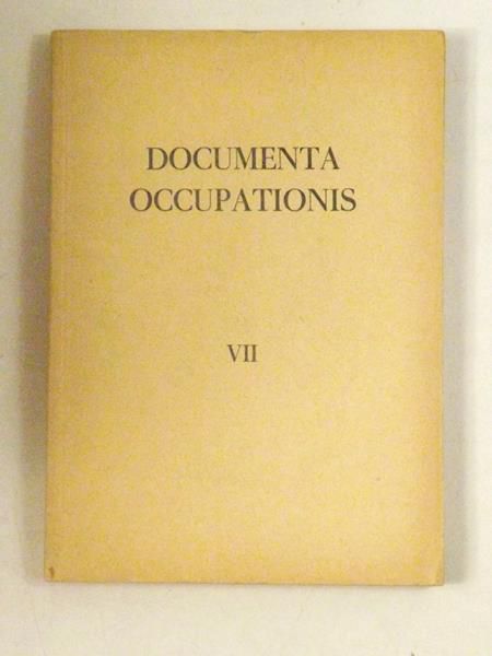 Documenta Occupationis