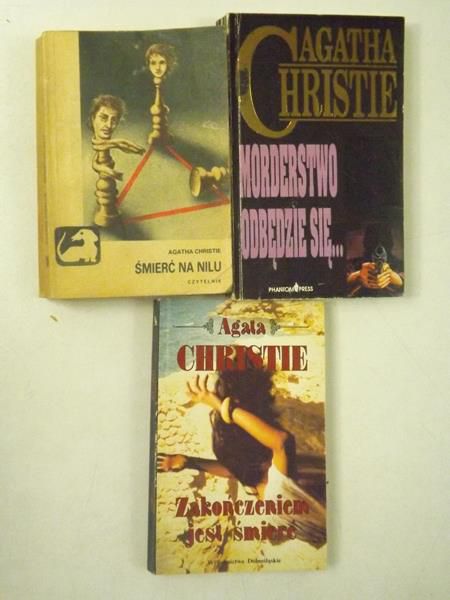 Christie Agatha - Morderstwo odbędzie się… / Śmierć na Nilu / Zakończeniem jest śmierć