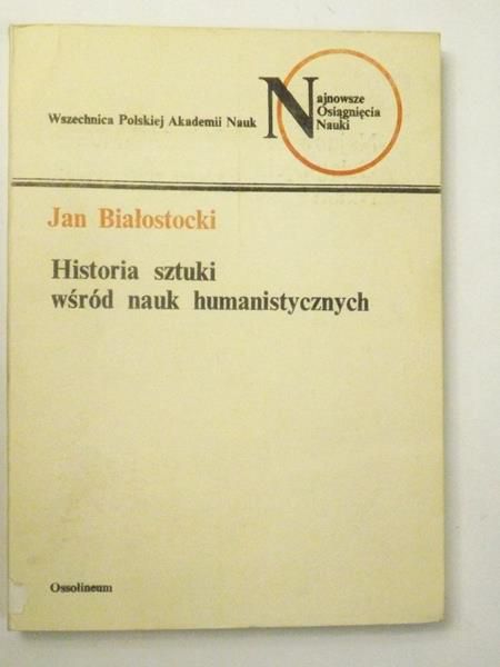 Historia sztuki wśród nauk humanistycznych