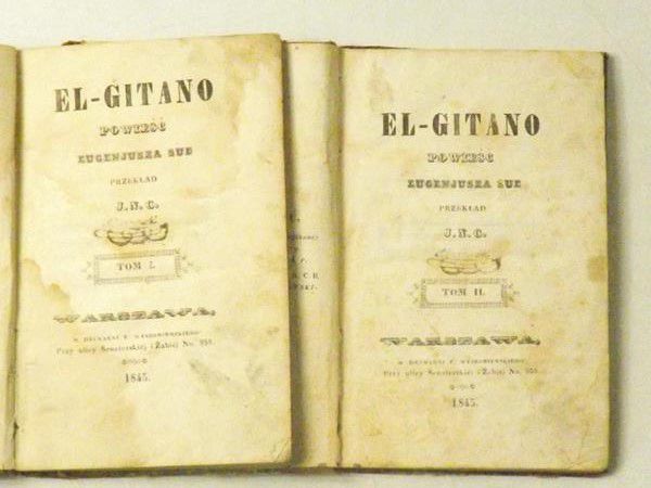 El-Gitano, tom I-II, 1845 r.