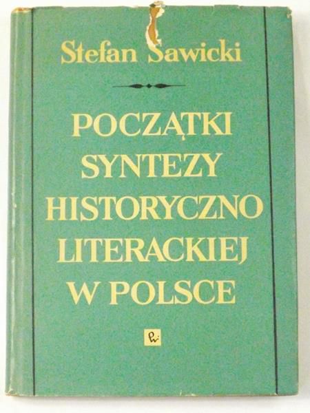 Początki syntezy historycznoliterackiej w Polsce