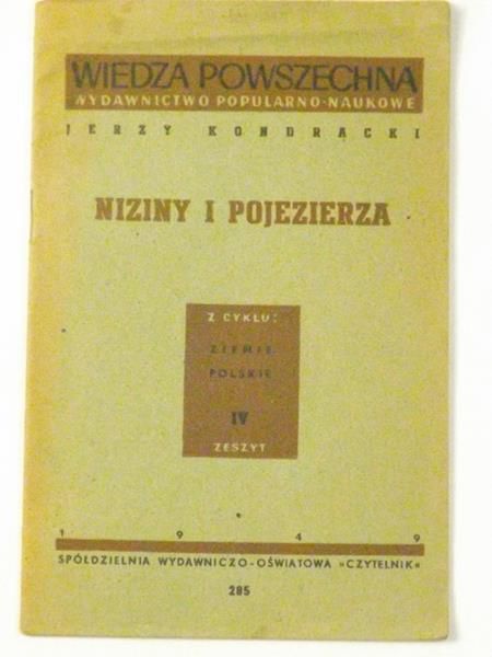 Ziemie polskie, zeszyt IV. Niziny i pojezierza, 1949 r.