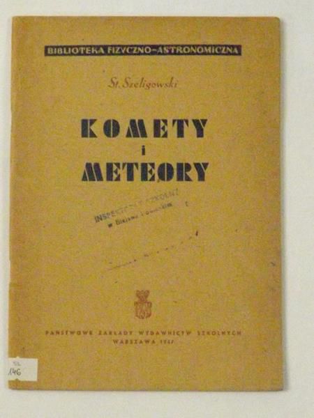 Komety i meteoryty, 1947 r.