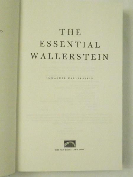 Wallerstein Immanuel - The Essential Wallerstein