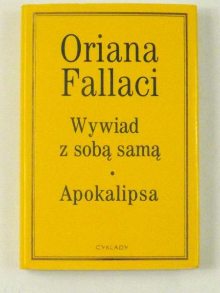 Wywiad z sobą samą. Apokalipsa