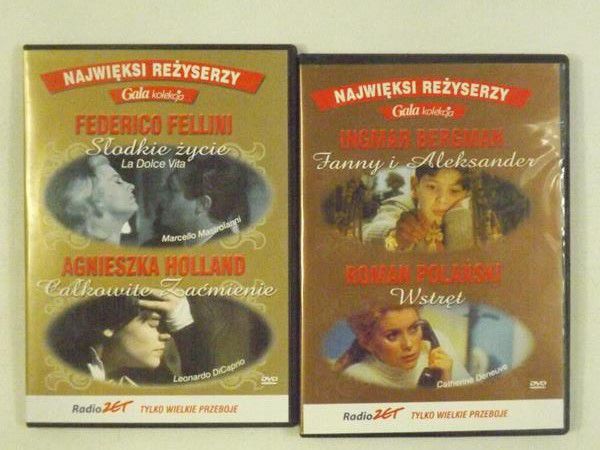 Fellini F., Holland A., Bergman I.,  R. - Słodkie życie / Całkowite Zaćmienie / Fanny i Aleksandra / Wstręt, DVD