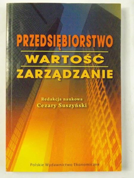 Przedsiębiorstwo, wartość, zarządzanie