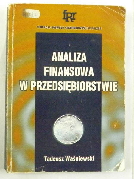 tadeusz - Analiza finansowa w przedsiębiorstwie