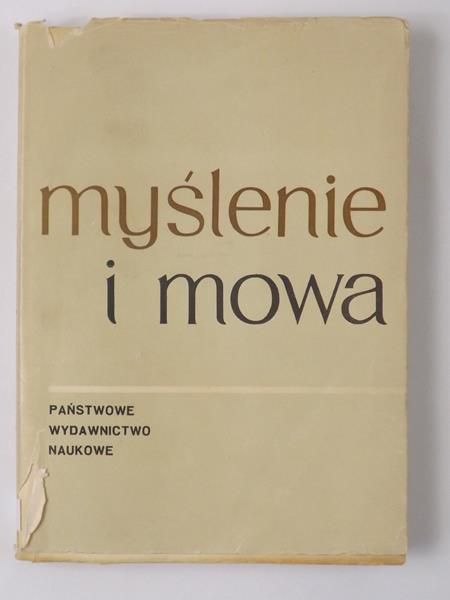 Myślenie i mowa