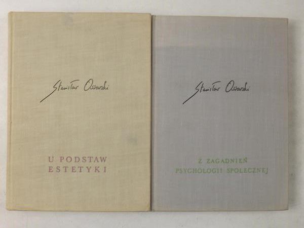 U podstaw estetyki / Z zagadnień psychologii społecznej