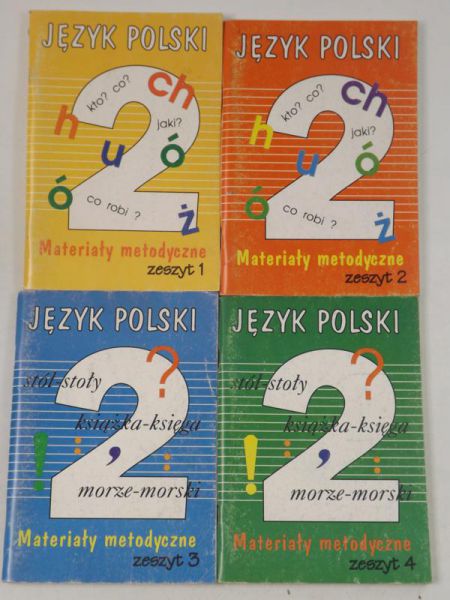 Cyrański Czesław (red.) - Język polski. Materiały metodyczne, zeszyt I-IV