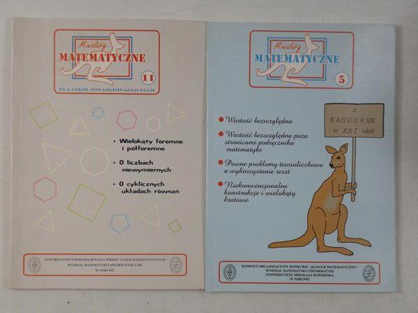 Miniatury matematyczne dla szkół ponadgimnazjalnych, Tom XI / Miniatury matematyczne, Tom V