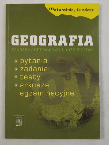 Geografia, zakres podstawowy i rozszerzony